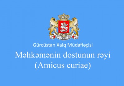 Əmək münasibətlərində yaş və sağlamlıq ayrı-seçkiliyi məsələsinə dair Məhkəmənin Dostu rəyi